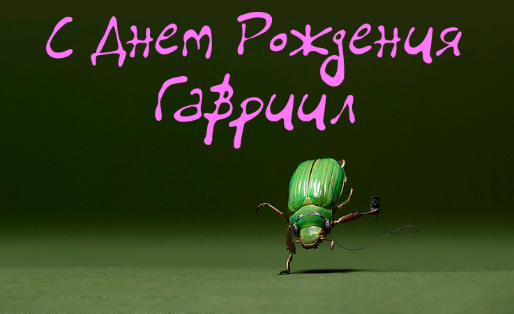 Поздравления Гавриилу