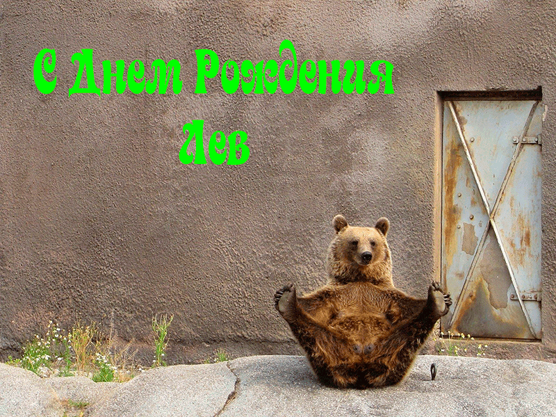 Поздравления Леву