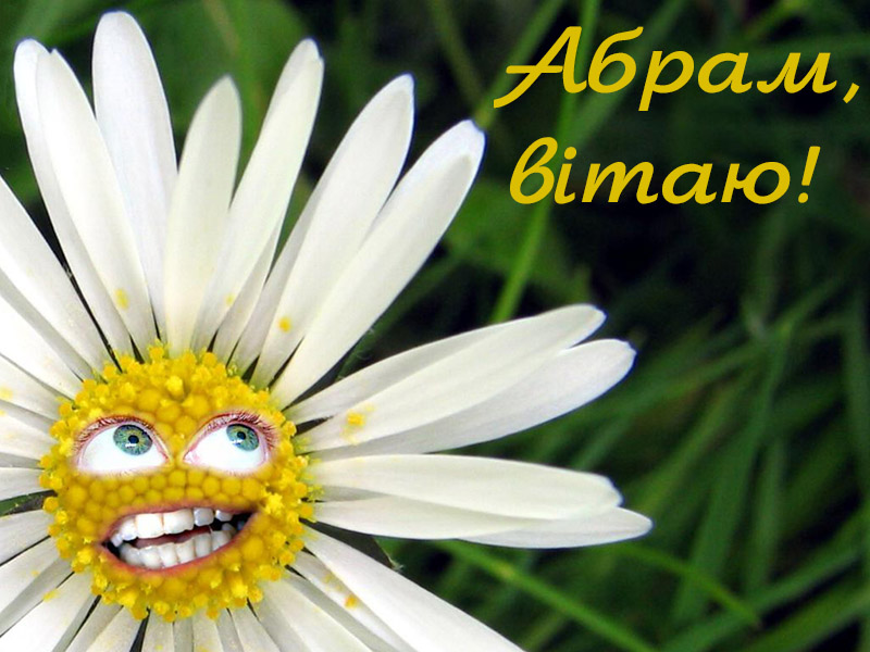 Привітання Абраму