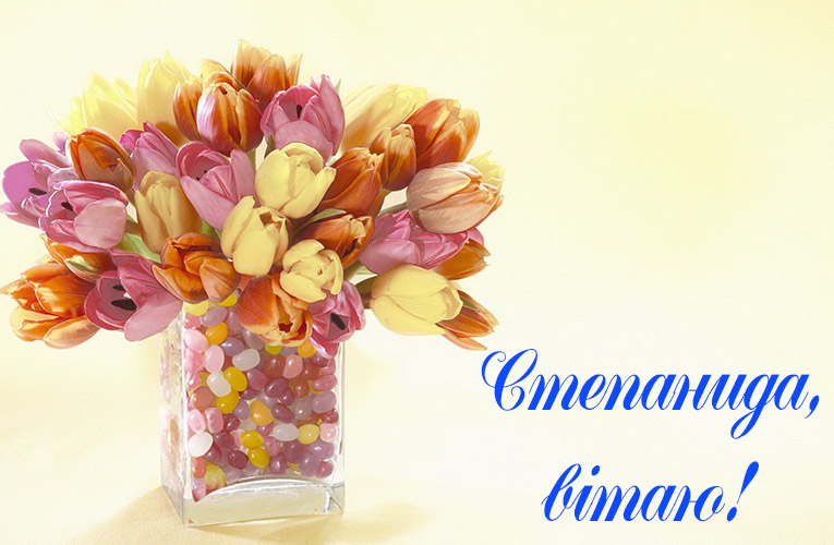 Привітання Степаниді