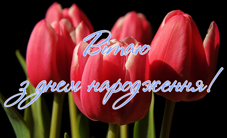 Вітання з днем народження