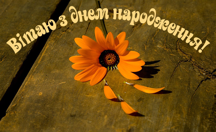 Веселі привітання з днем народження