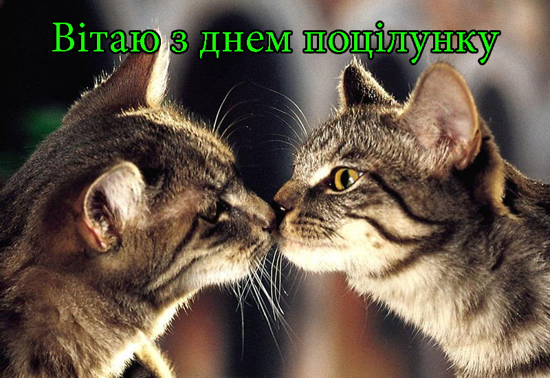 Привітання з Днем Поцілунку